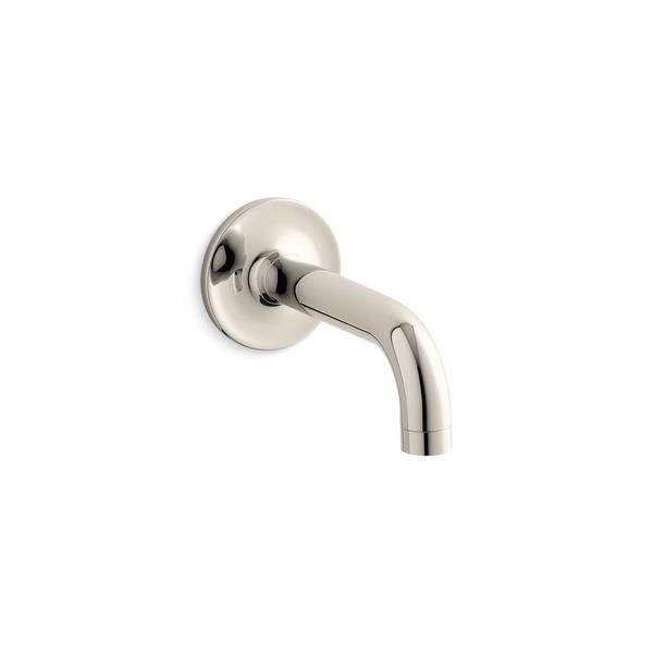 Kohler Purist Wall-Mount Non-Diverter Bath Spout, 90-Degrees 14427-SN